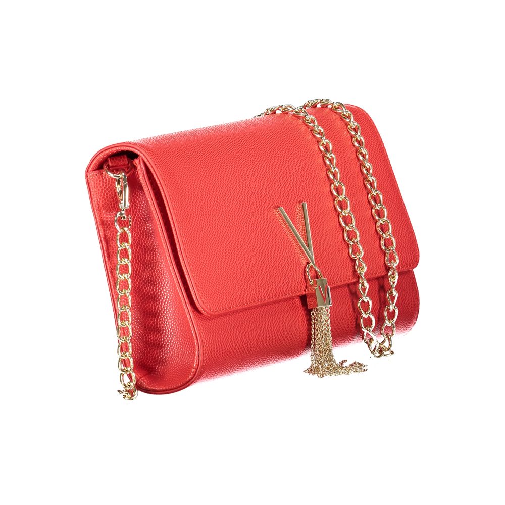 Mario Valentino Rosso Polyurethane Women's Handbag
