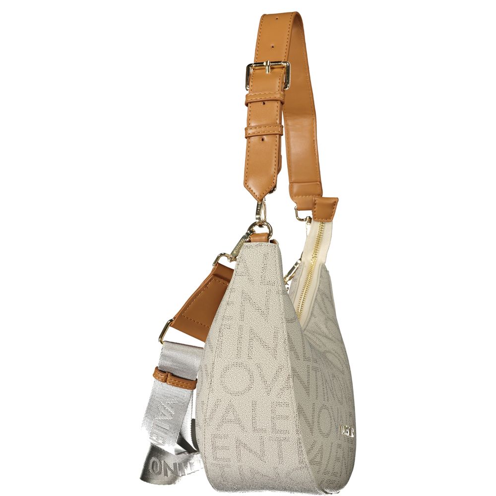 Mario Valentino Beige Leather Woman Bag