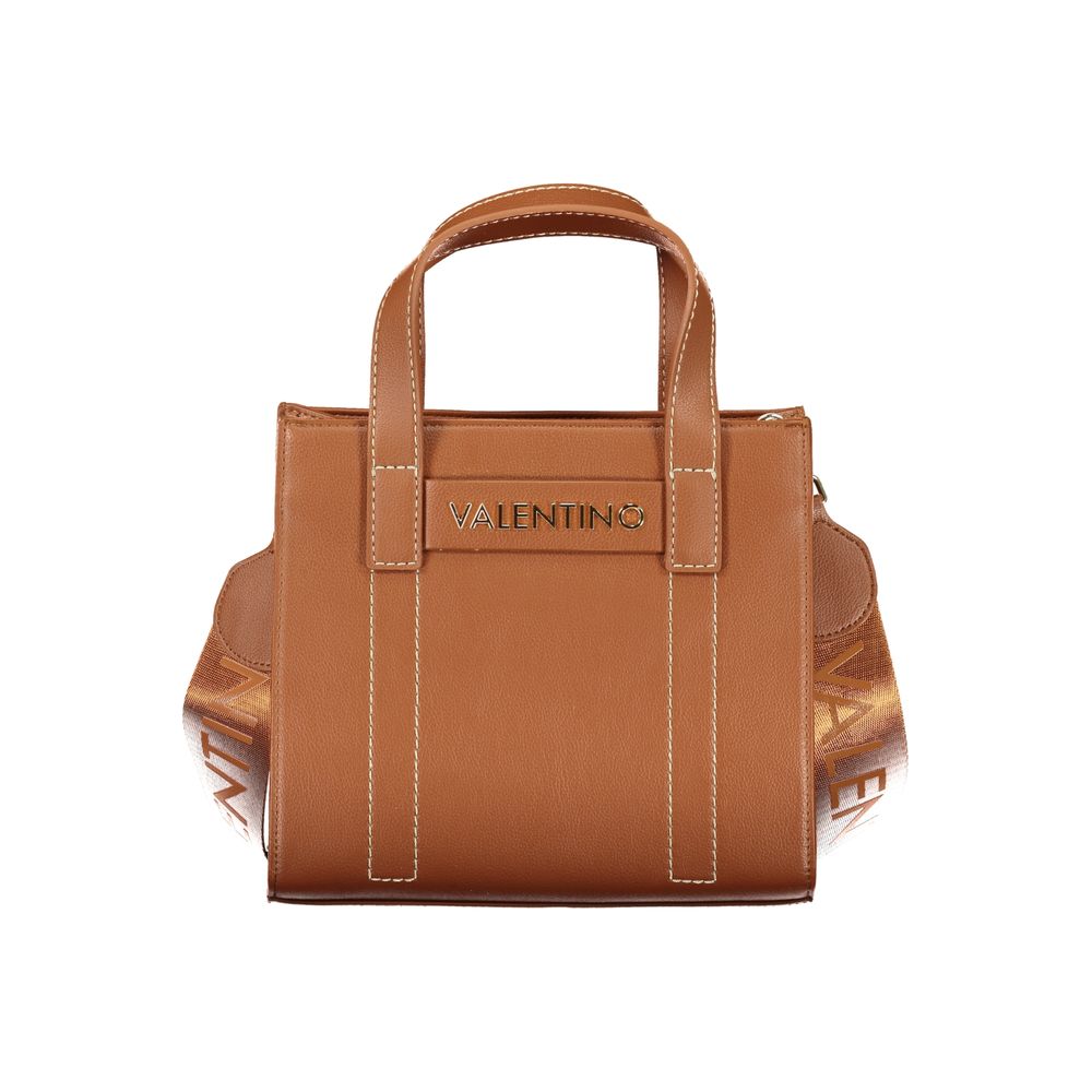 Mario Valentino Brown Polyurethane Women's Bag