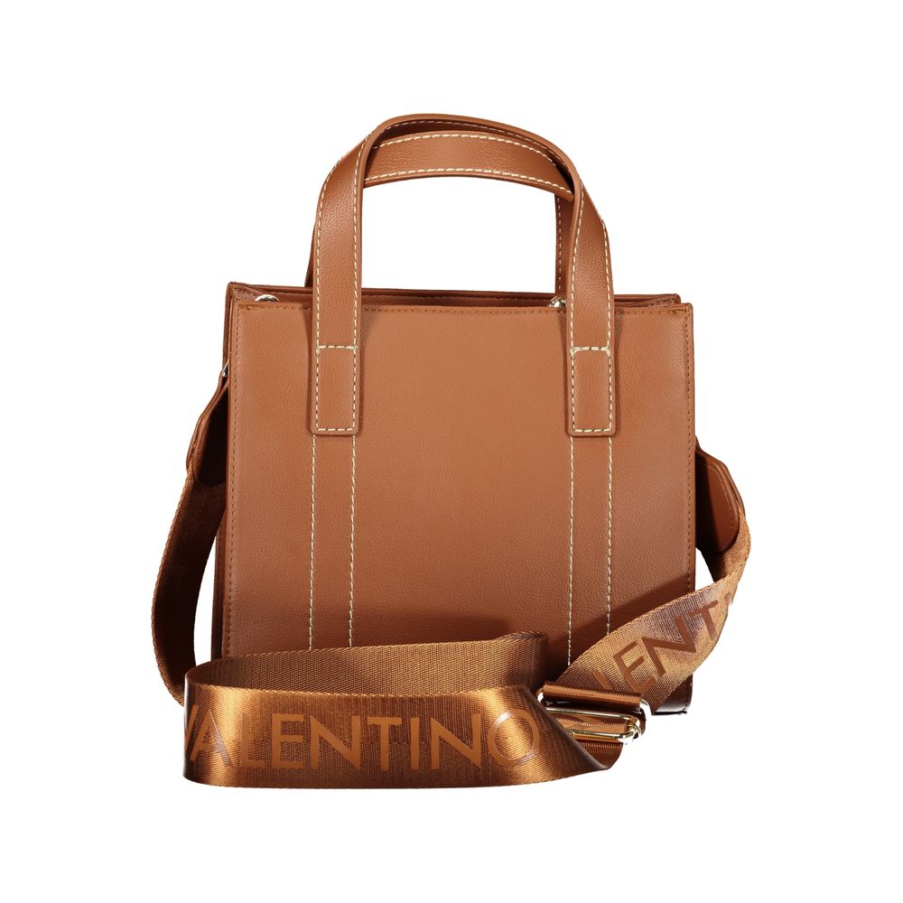 Mario Valentino Brown Polyurethane Women's Bag