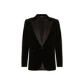 Dolce & Gabbana Black Cotton Blazer