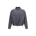 Fendi Blue Linen Denim Jacket