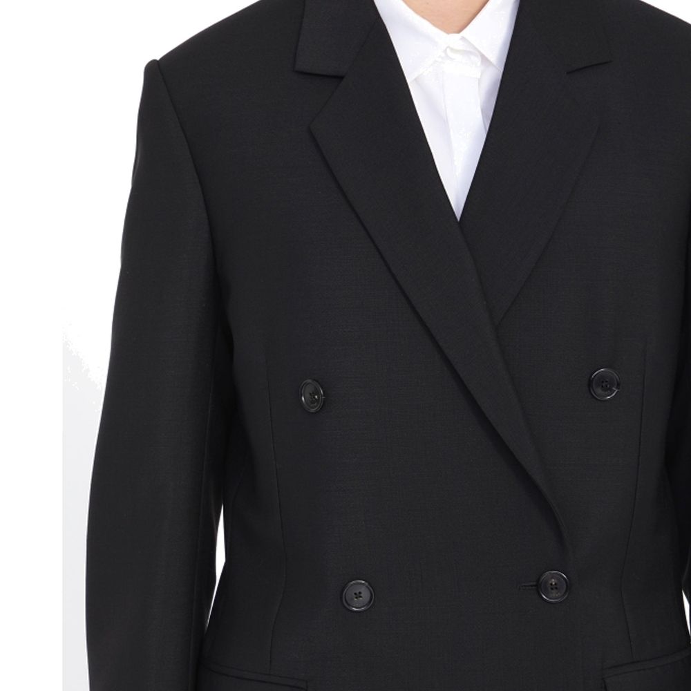 Loewe Black Mohair Coat