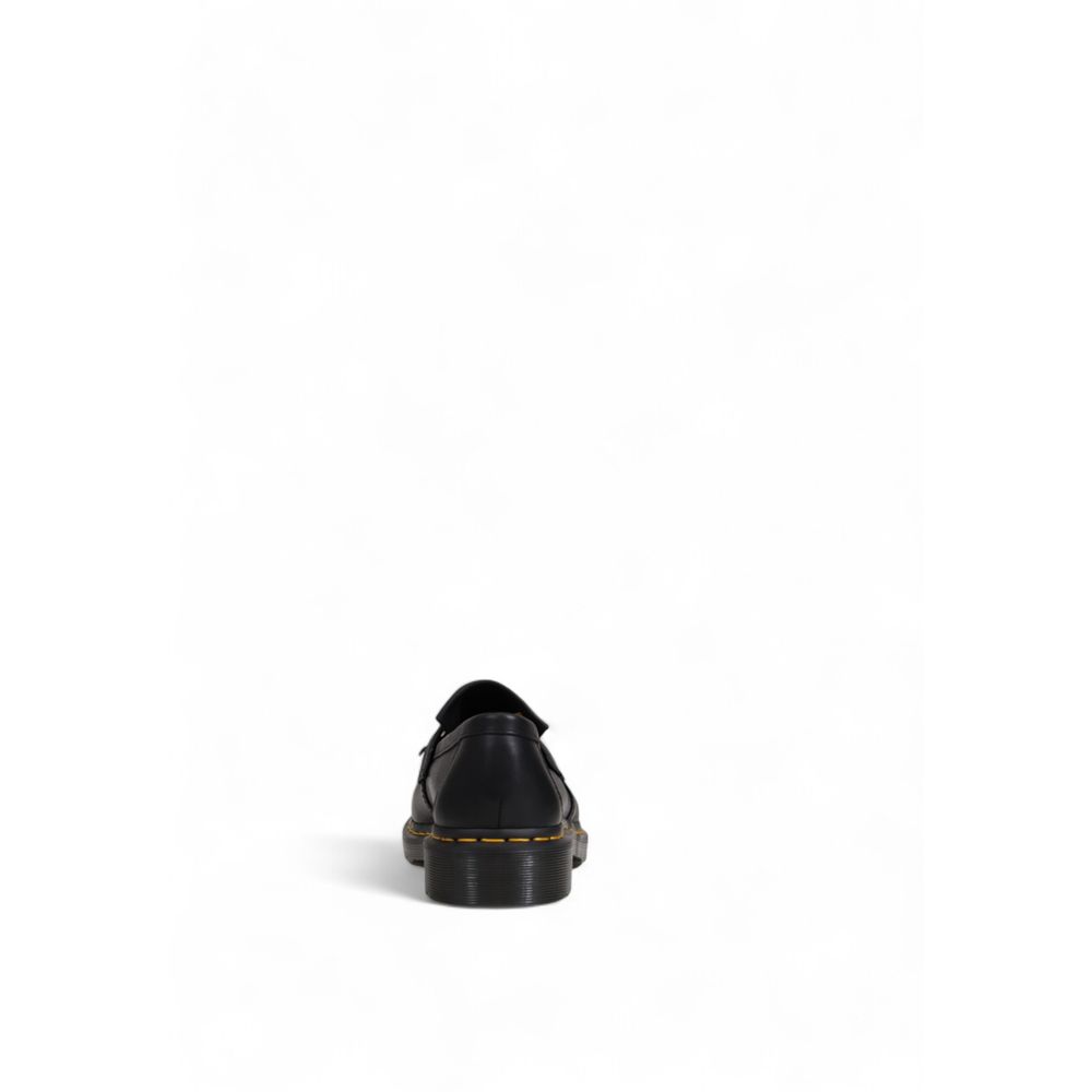 Dr. Martens Black Leather Slip-On Loafers