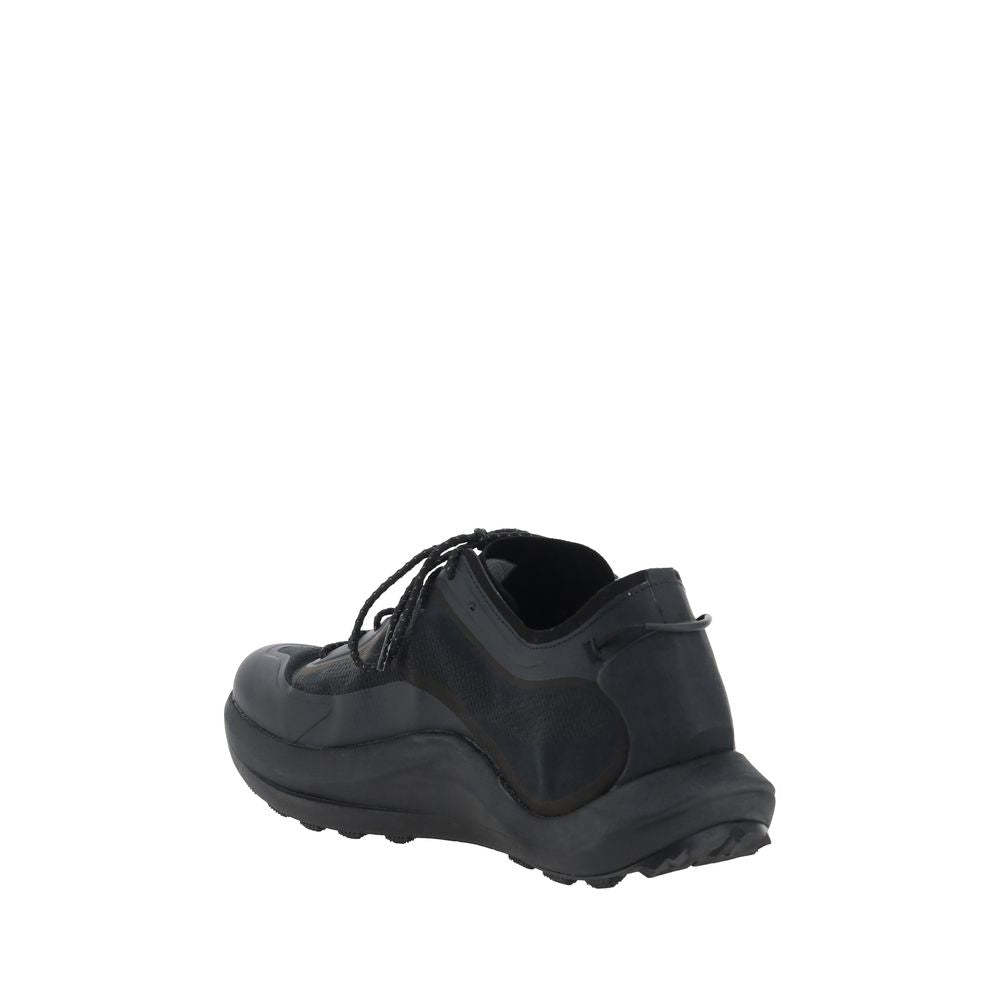 ROA Black Polyester Athletic Sneakers