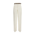 Max Mara Beige Linen Casual Pants