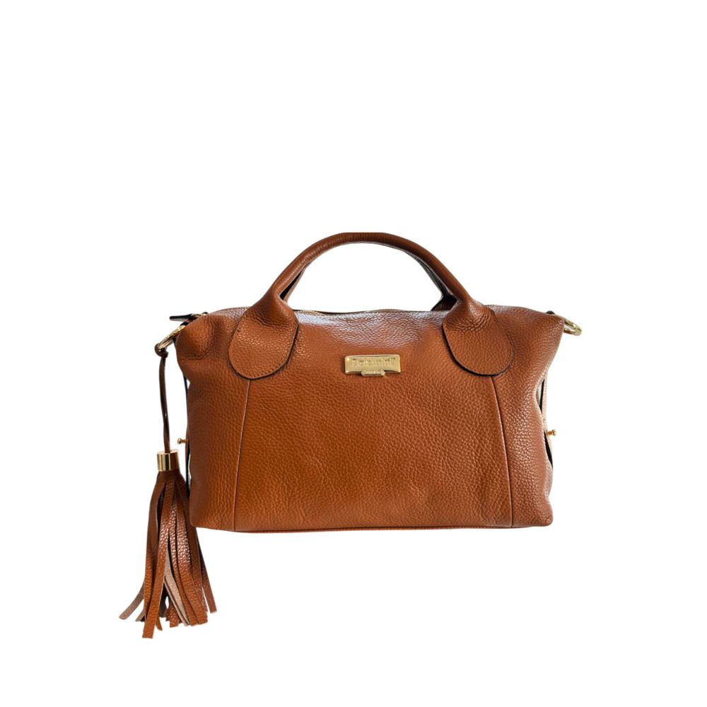 Baldinini Trend Brown Leather Women Handbag