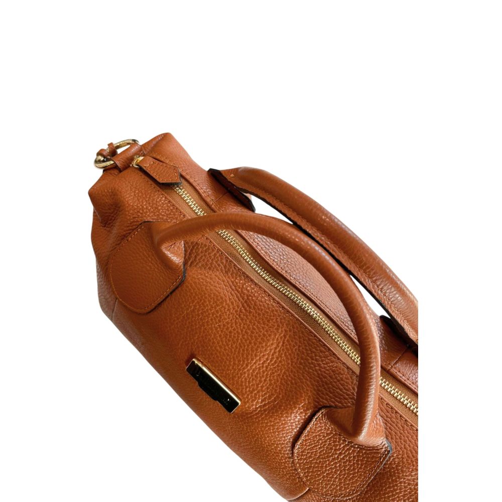 Baldinini Trend Brown Leather Women Handbag