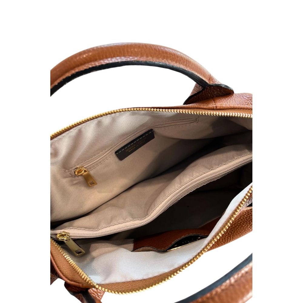 Baldinini Trend Brown Leather Women Handbag
