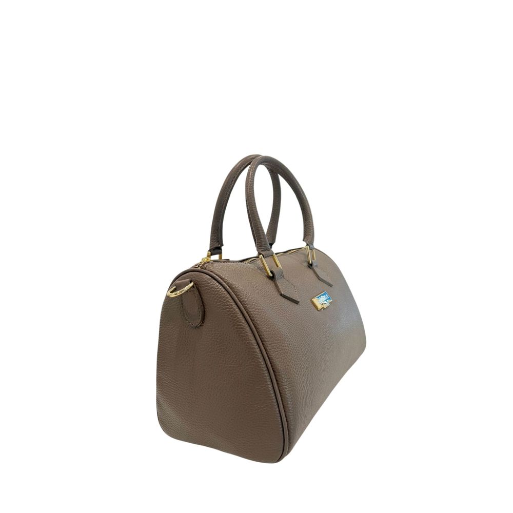 Baldinini Trend Brown Cowhide Women Handbag