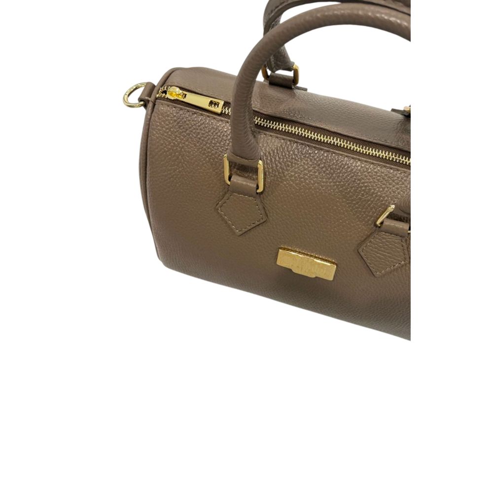 Baldinini Trend Brown Cowhide Women Handbag