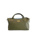 Baldinini Trend Green Leather Women Handbag