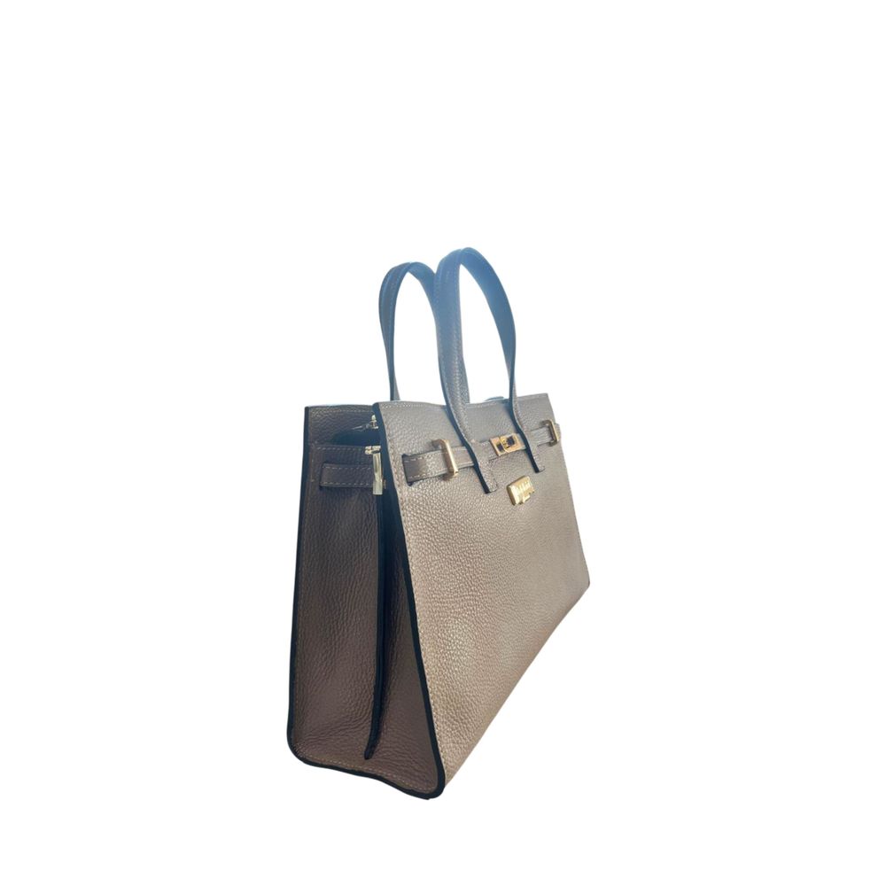 Baldinini Trend Brown Leather Women Handbag