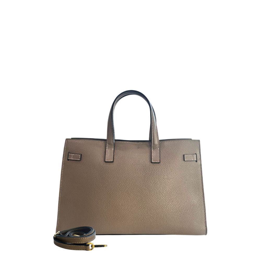 Baldinini Trend Brown Leather Women Handbag