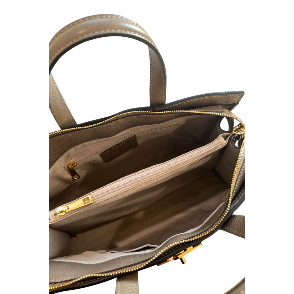 Baldinini Trend Brown Leather Women Handbag