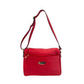 Baldinini Trend Red Leather Women Crossbody Bag