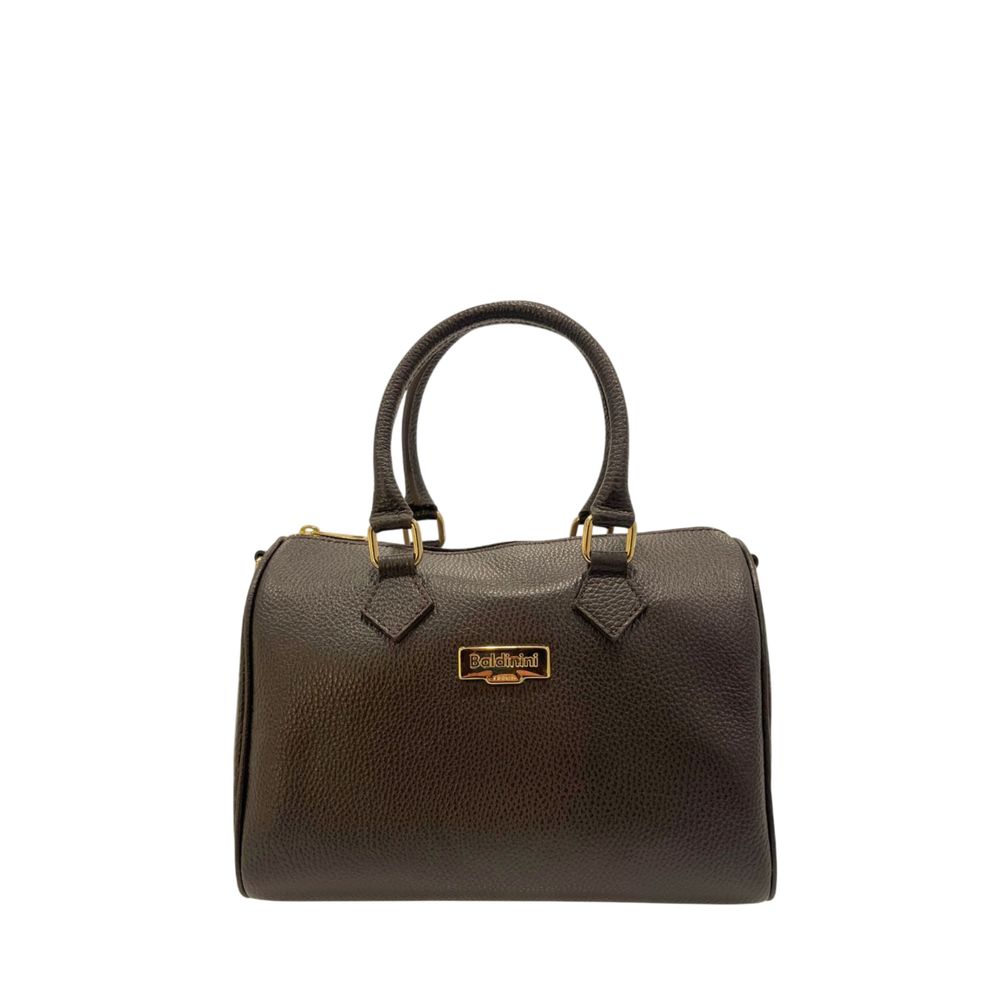 Baldinini Trend Brown Leather Women Handbag