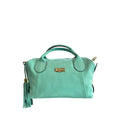 Baldinini Trend Green Leather Women's Handbag