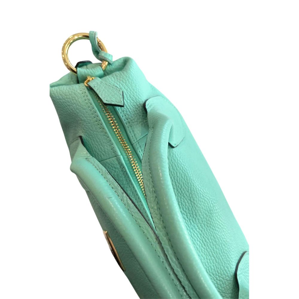 Baldinini Trend Green Leather Women's Handbag
