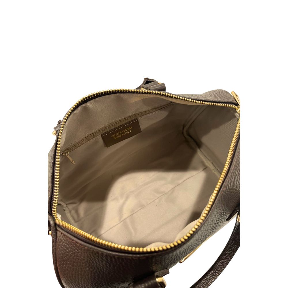 Baldinini Trend Brown Leather Women Handbag