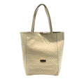 Baldinini Trend Beige Leather Women Shoulder Bag