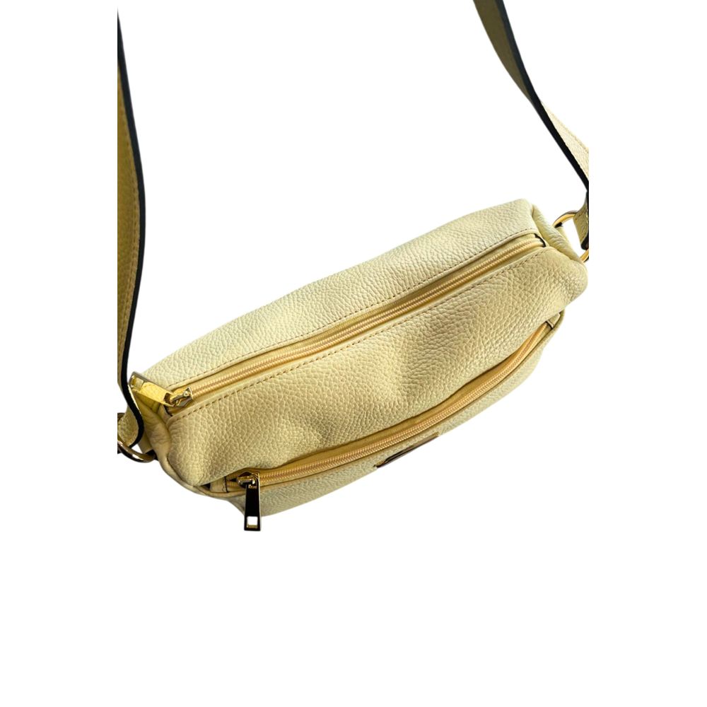 Baldinini Trend Bicolor Cowhide Crossbody Bag