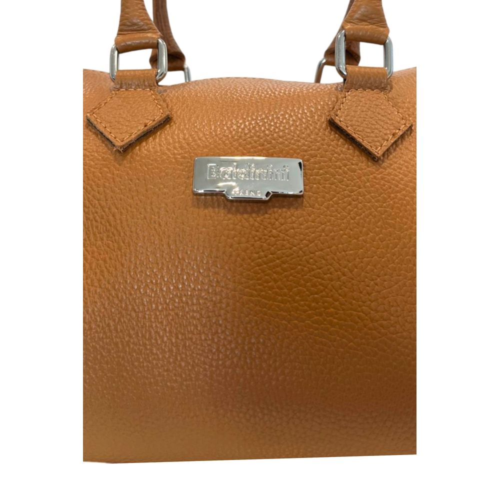 Baldinini Trend Brown Leather Women Handbag