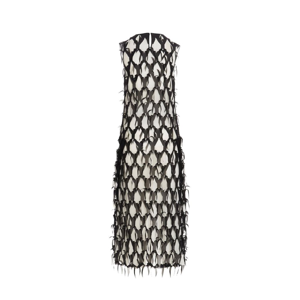 Maison Margiela Black Silk Casual Dress