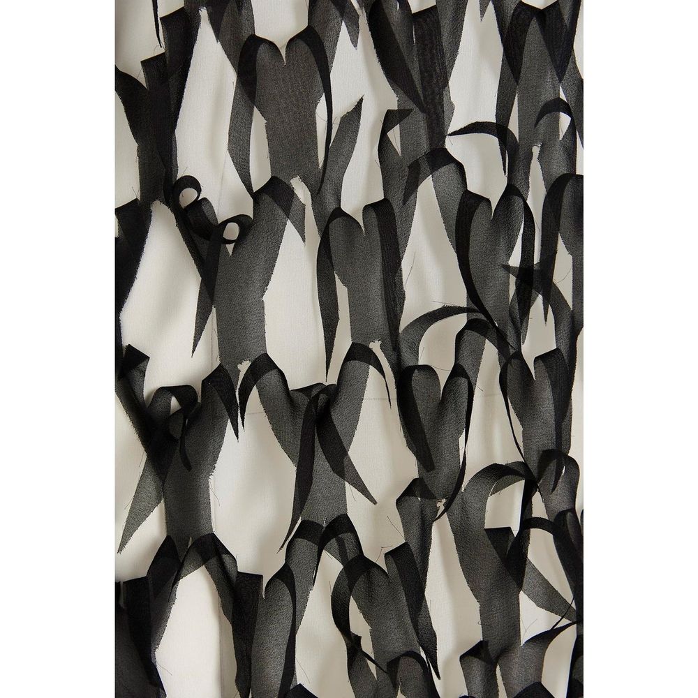 Maison Margiela Black Silk Casual Dress