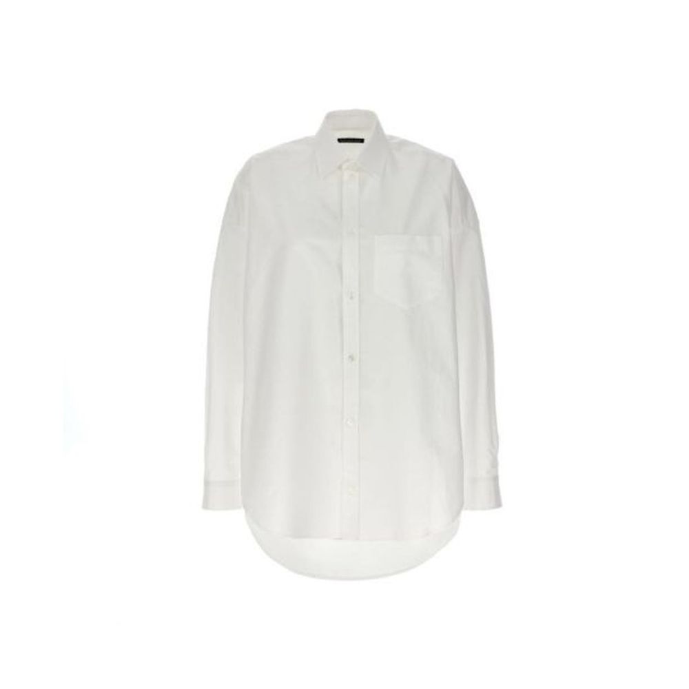 Balenciaga White Cotton Shirt