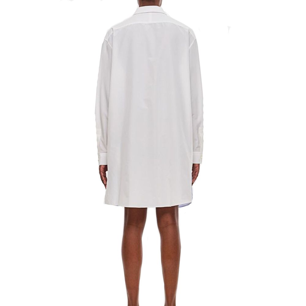 Loewe White Cotton Casual Dress