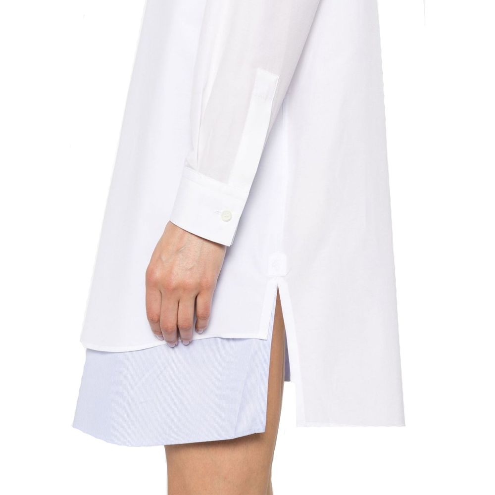 Loewe White Cotton Casual Dress