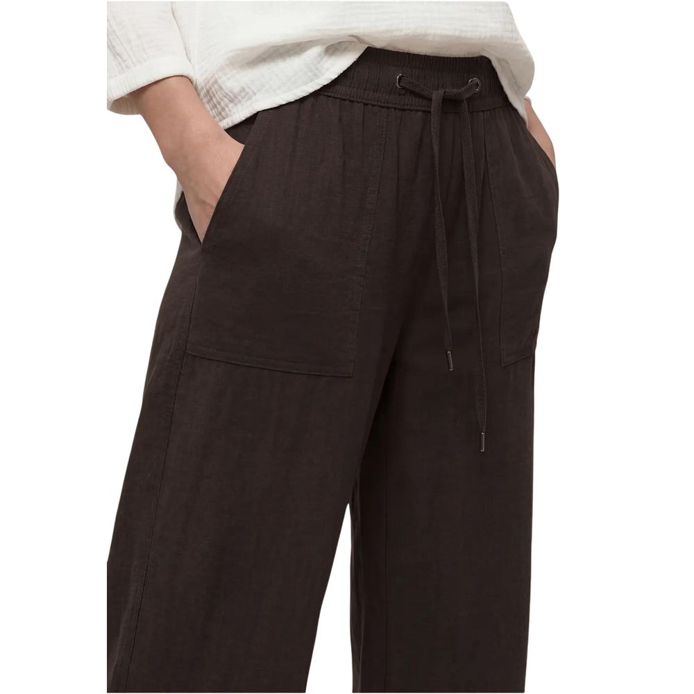 Street One Brown Viscose Casual Pants