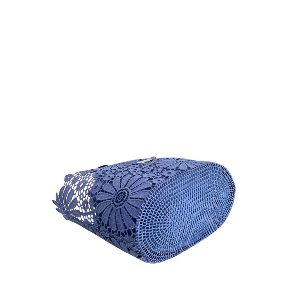 Baldinini Trend Blue PU Women Handbag