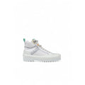 Superga White Fabric Chunky Sneakers