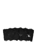 Dolce & Gabbana Black Lace Bandeau Bra Tube Top Underwear