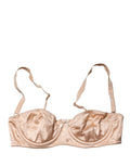 Dolce & Gabbana Beige Semi-Pad Underwire Balconette Bra Underwear