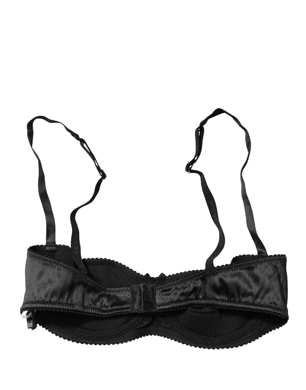 Dolce & Gabbana Black Semi-Pad Underwire Balconette Bra Underwear