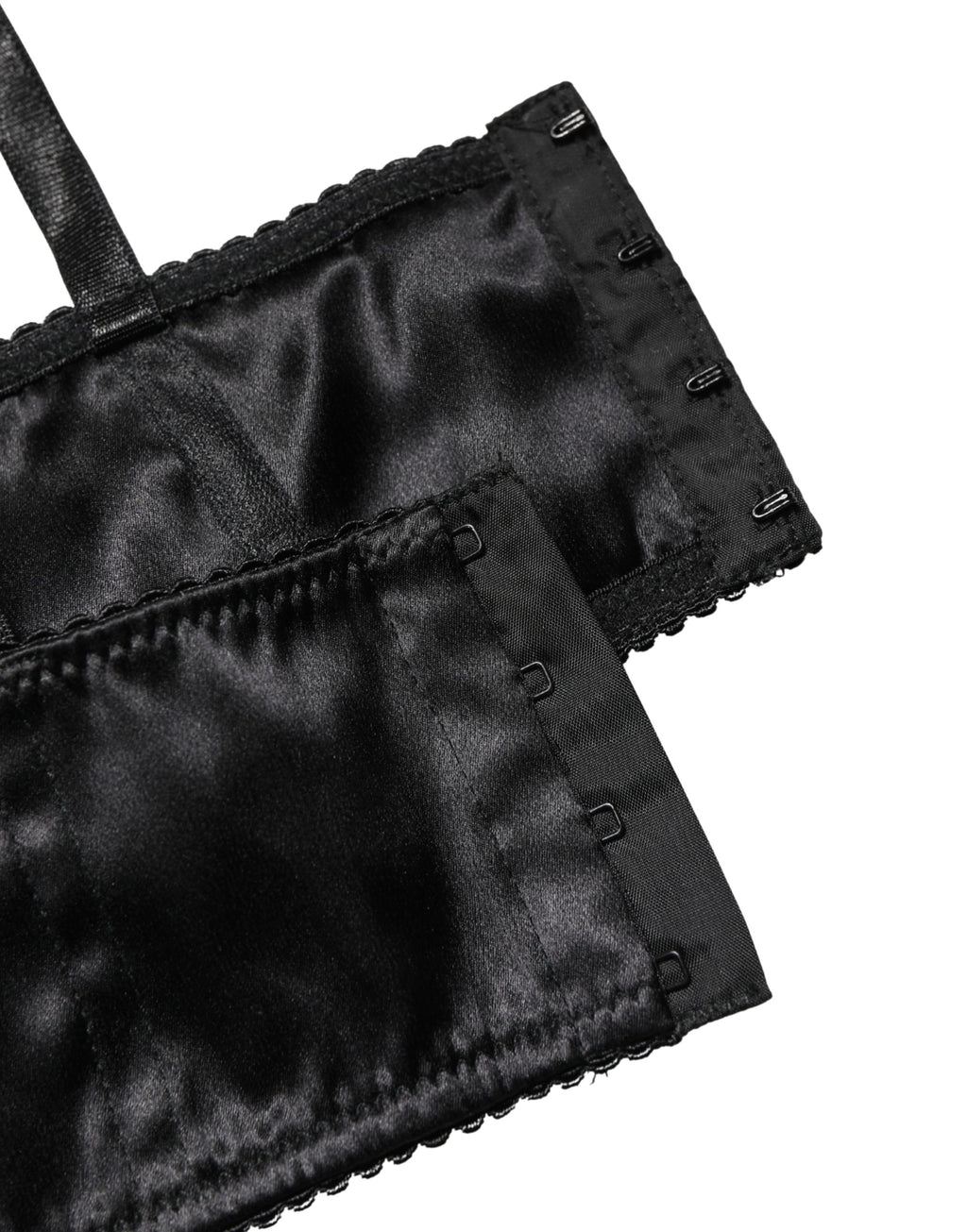 Dolce & Gabbana Black Semi-Pad Underwire Balconette Bra Underwear