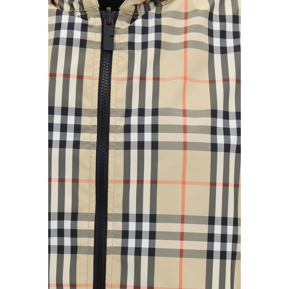Burberry Multicolor Polyester Shell Jacket