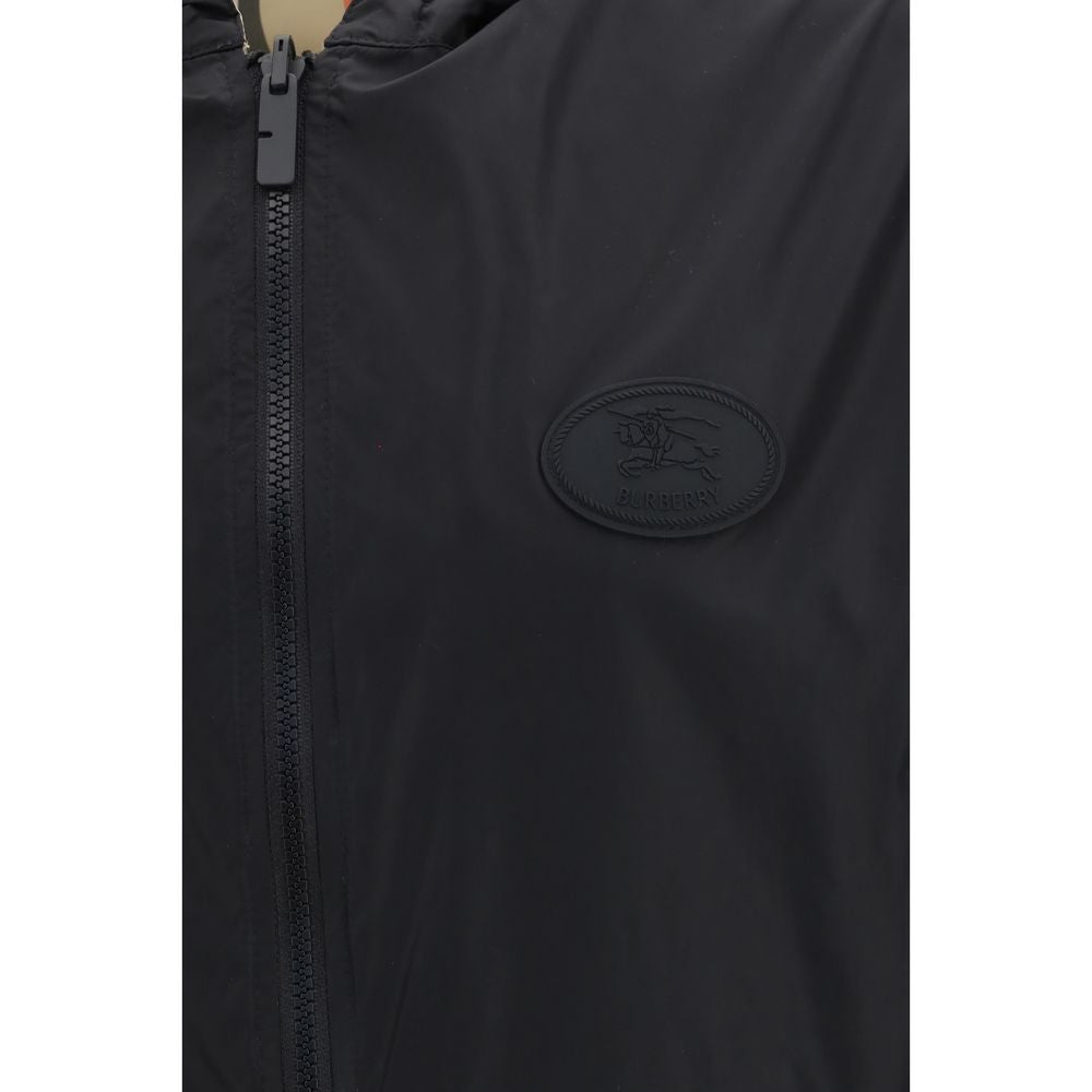 Burberry Multicolor Polyester Shell Jacket