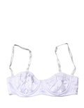 Dolce & Gabbana White Semi-Pad Underwire Balconette Bra Underwear
