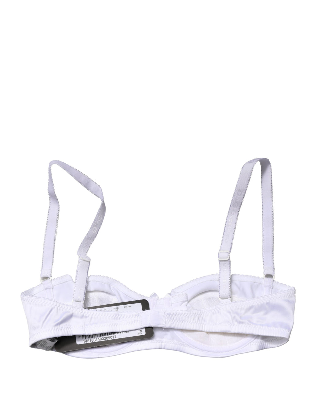 Dolce & Gabbana White Semi-Pad Underwire Balconette Bra Underwear