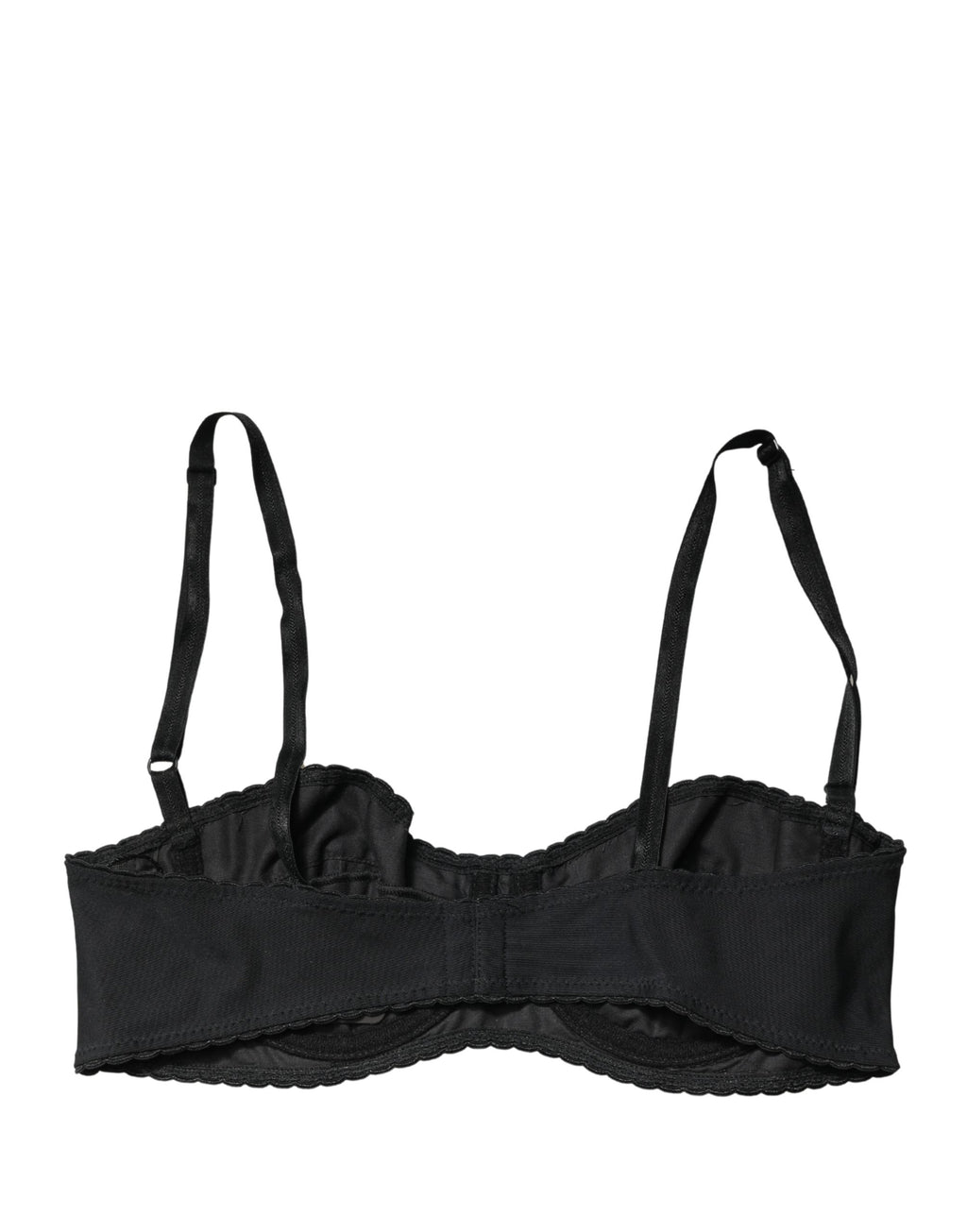 Dolce & Gabbana Black Semi-Pad Underwire Balconette Bra Underwear