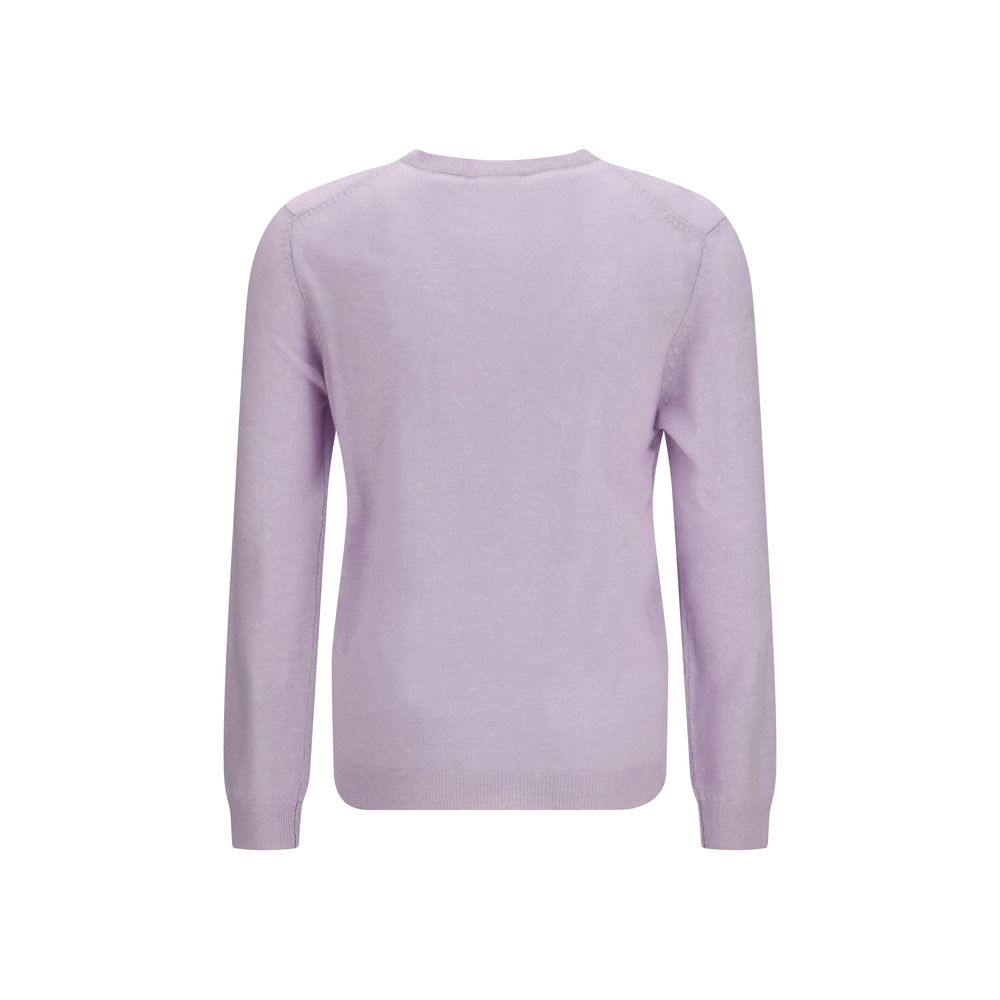 Aragona Cashmere Purple Cashmere Sweater