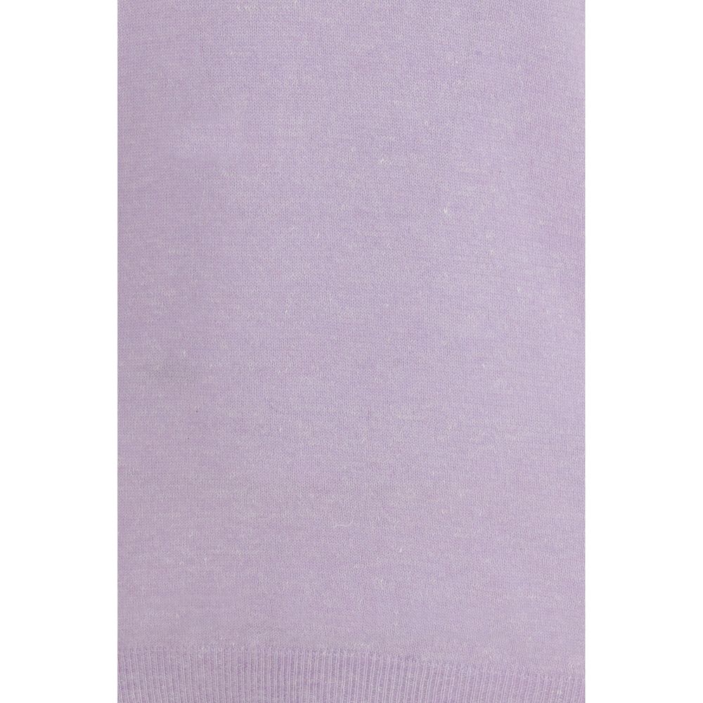 Aragona Cashmere Purple Cashmere Sweater