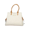 Mario Valentino Beige Polyurethane Womens Bag