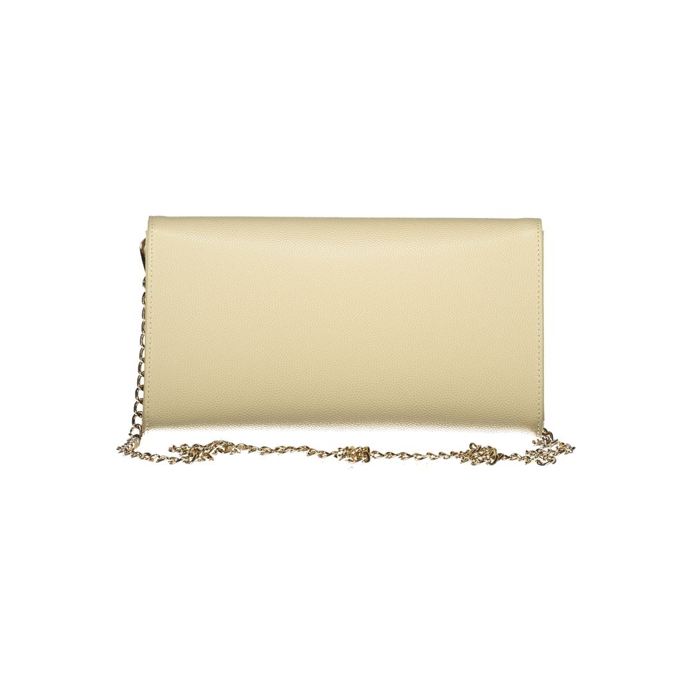 Mario Valentino Beige Polyurethane Women's Handbag