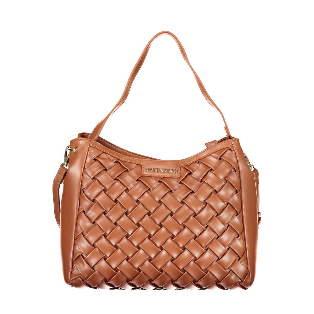 Mario Valentino Brown Polyurethane Women's Bag