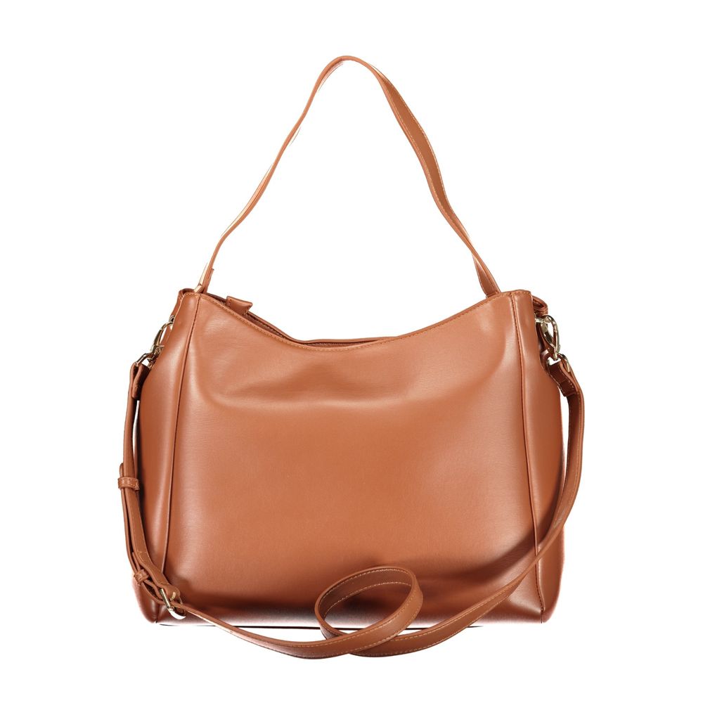 Mario Valentino Brown Polyurethane Women's Bag